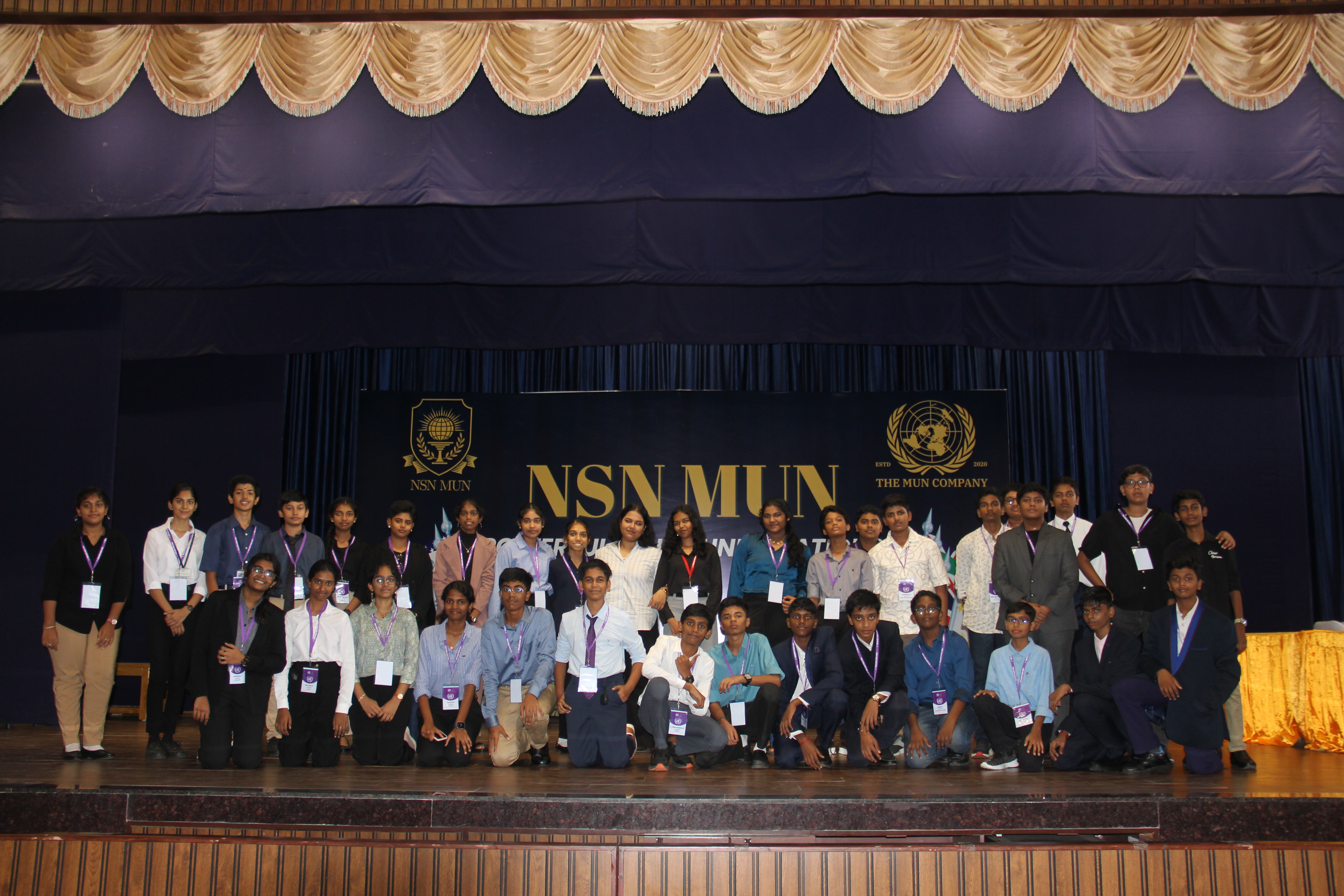 Teachers attending faculty development seminar